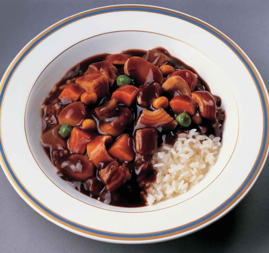 산천어 어묵 짜장밥