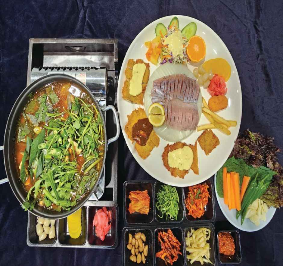 산천어회 세트메뉴 2인