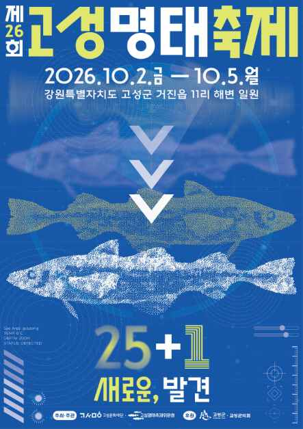 Goseong Pollock Festival official poster