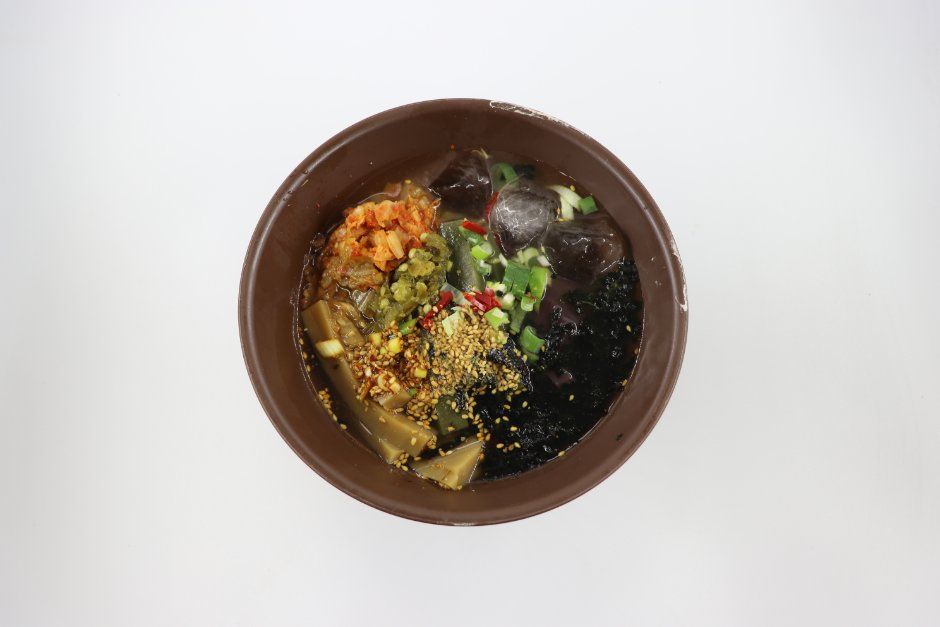 냉묵밥