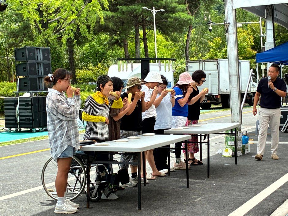 홍천 찰옥수수 축제 포스터 · 강원 축제