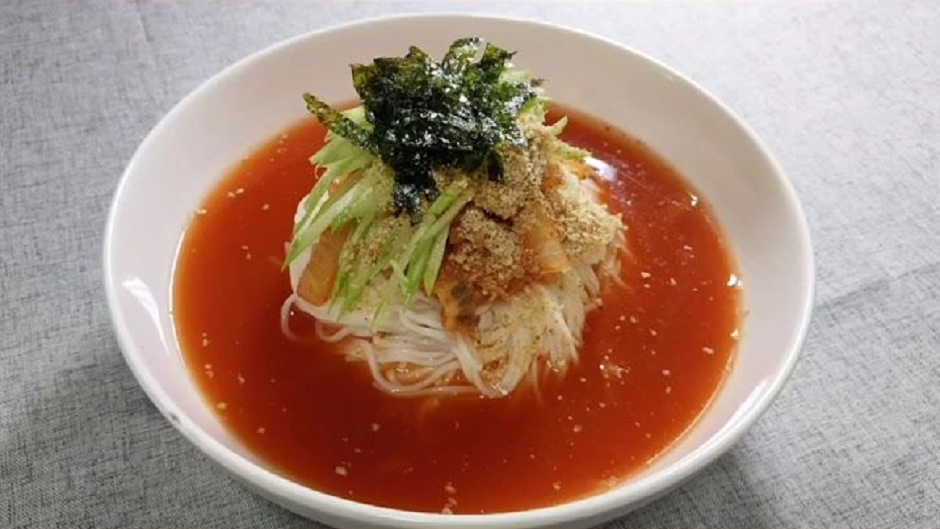 김치말이국수