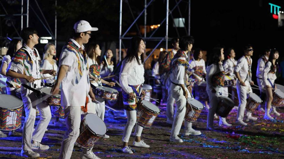 여수동동북축제 포스터 · 광주 축제