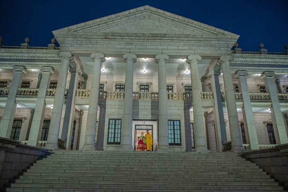 Night view of Seokjojeon Hall