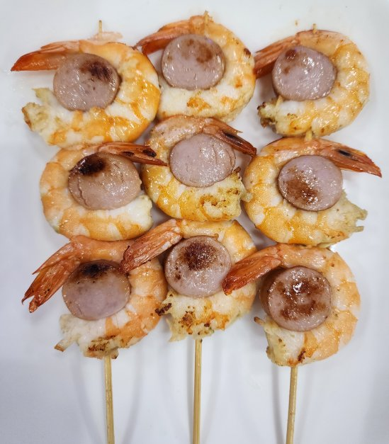 새우꼬치구이