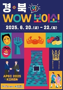 2025 경북 WOW(와)보이소  포스터