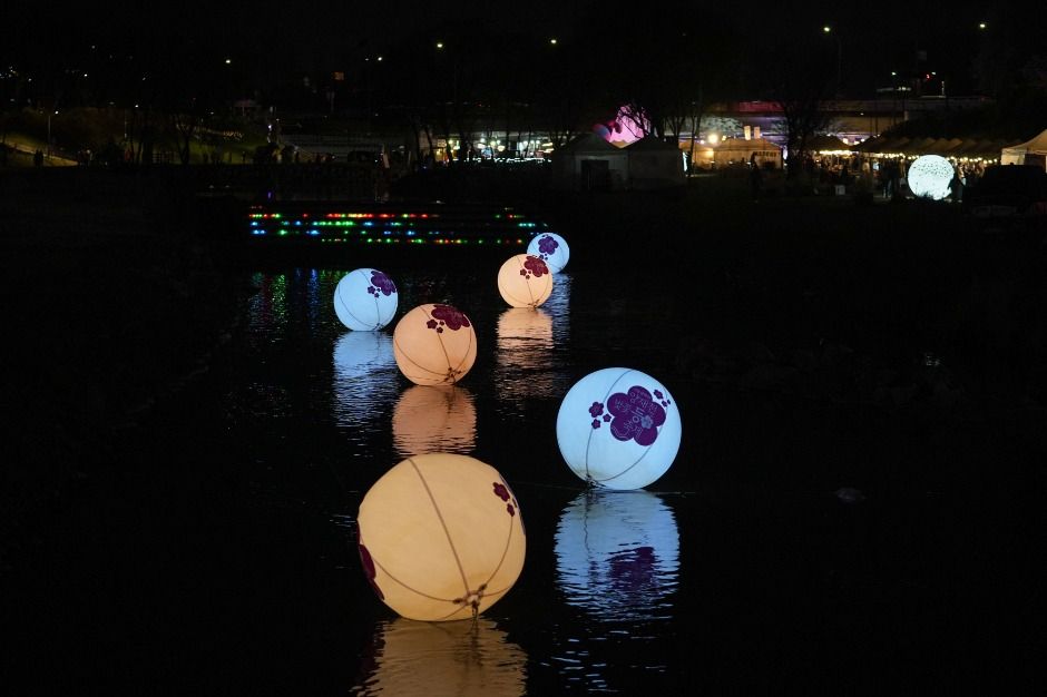 양재천 벚꽃 등(燈) 축제 참고 이미지 2