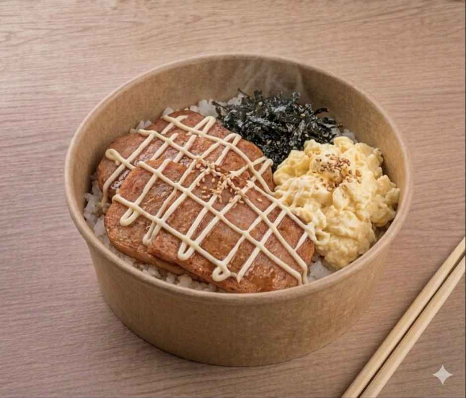 스팸마요덮밥