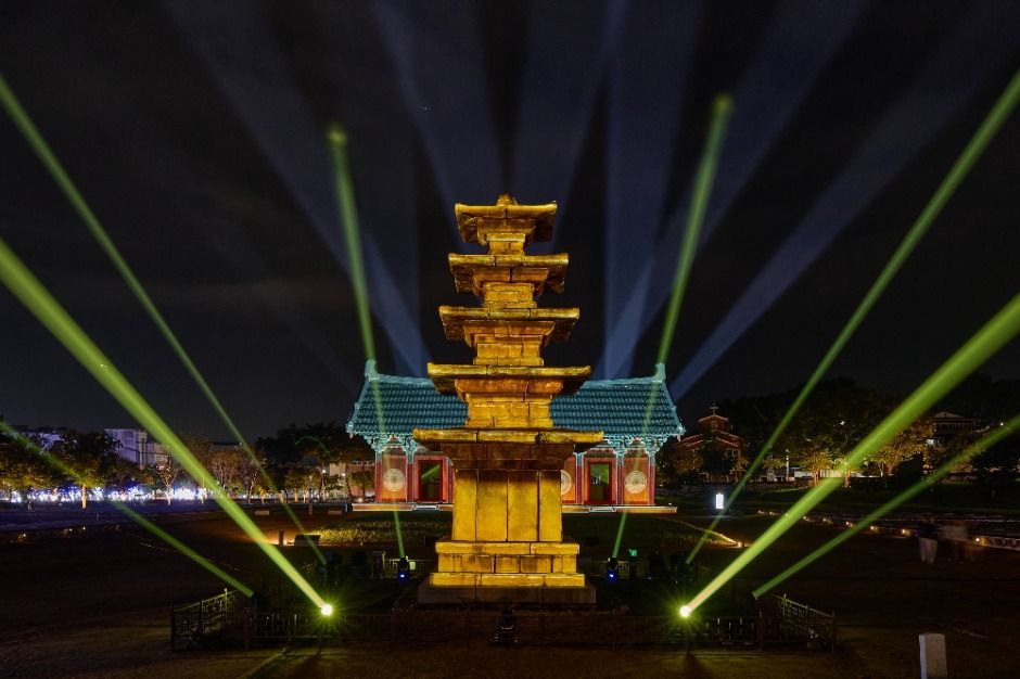 National Heritage Media Art Buyeo Jeongnimsa Temple Site