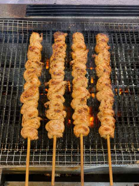 염통꼬치