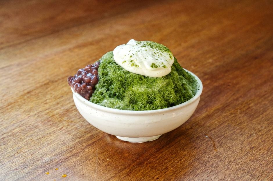 녹차빙수