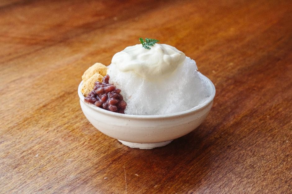 수제팥 돼지빙수