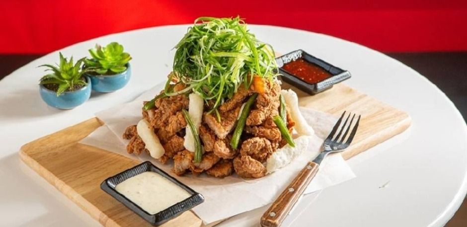 돼지갈비후라이드