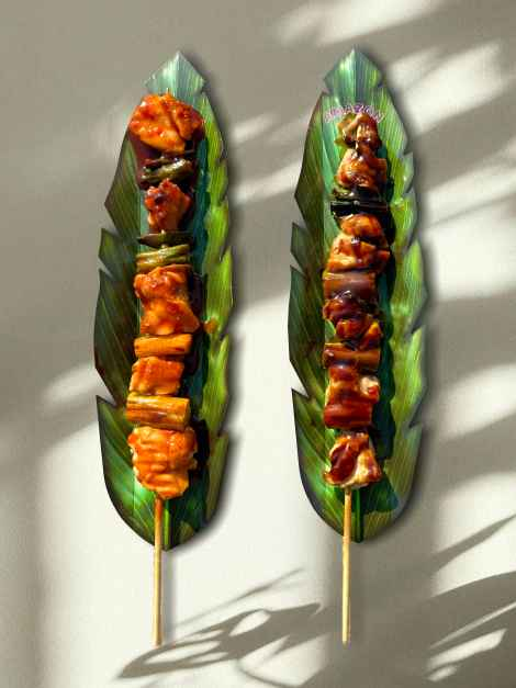 왕닭꼬치(소금구이, 데리야끼, 매운맛)