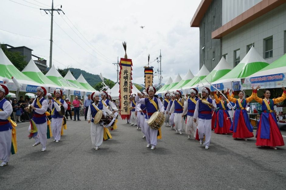 평창농악축제 포스터 · 강원 축제