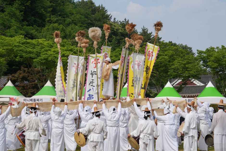 한산모시문화제 포스터 · 충남 축제
