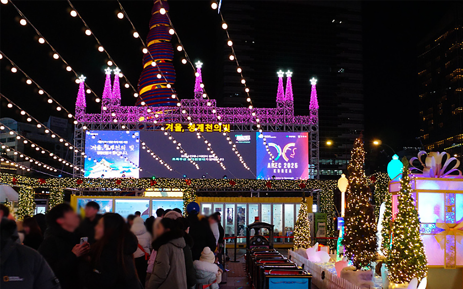 2025 겨울, 청계천의 빛 2