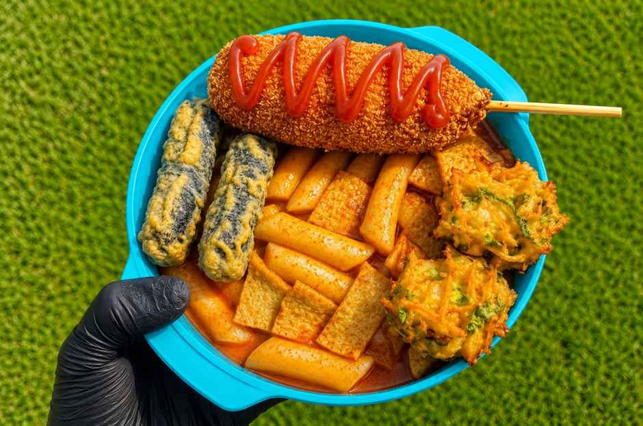 프리미엄 떡볶이(야채튀김+김말이+옛날핫도그) 