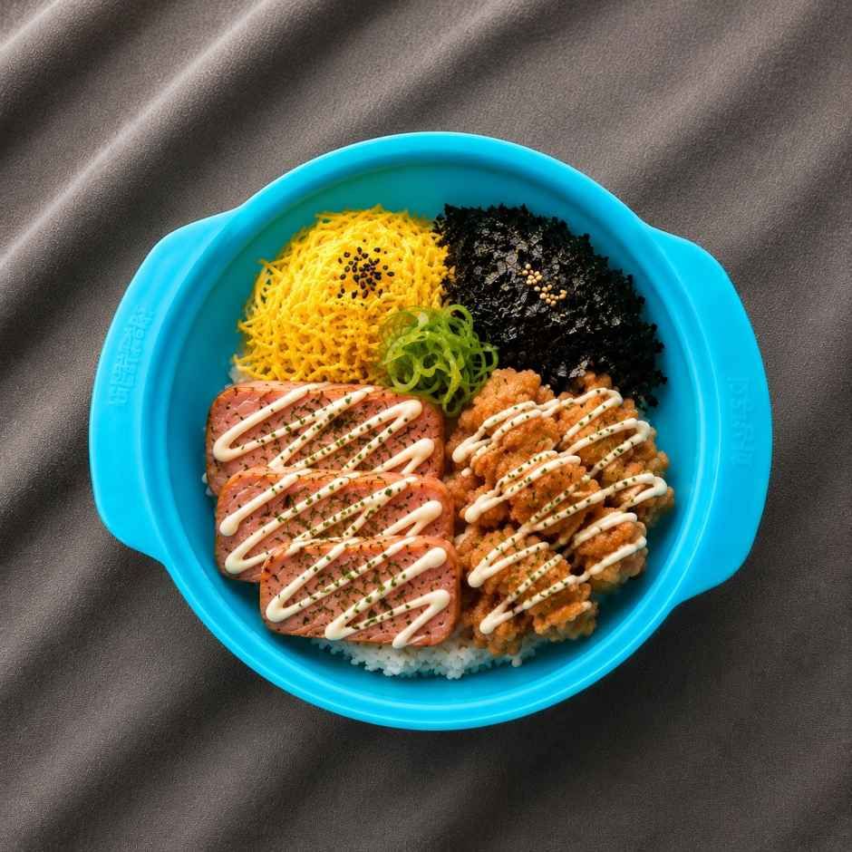 스팸치킨마요컵밥