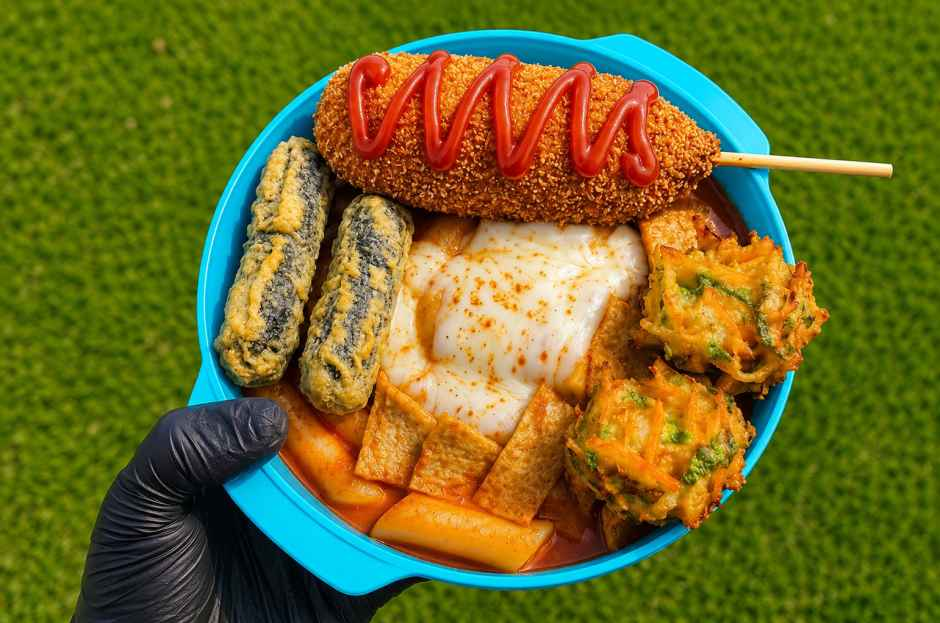 프리미엄 치즈 떡볶이