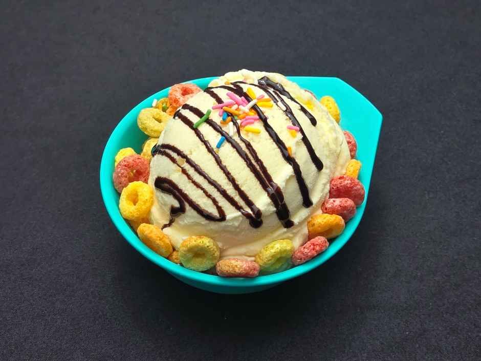 토핑아이스크림 