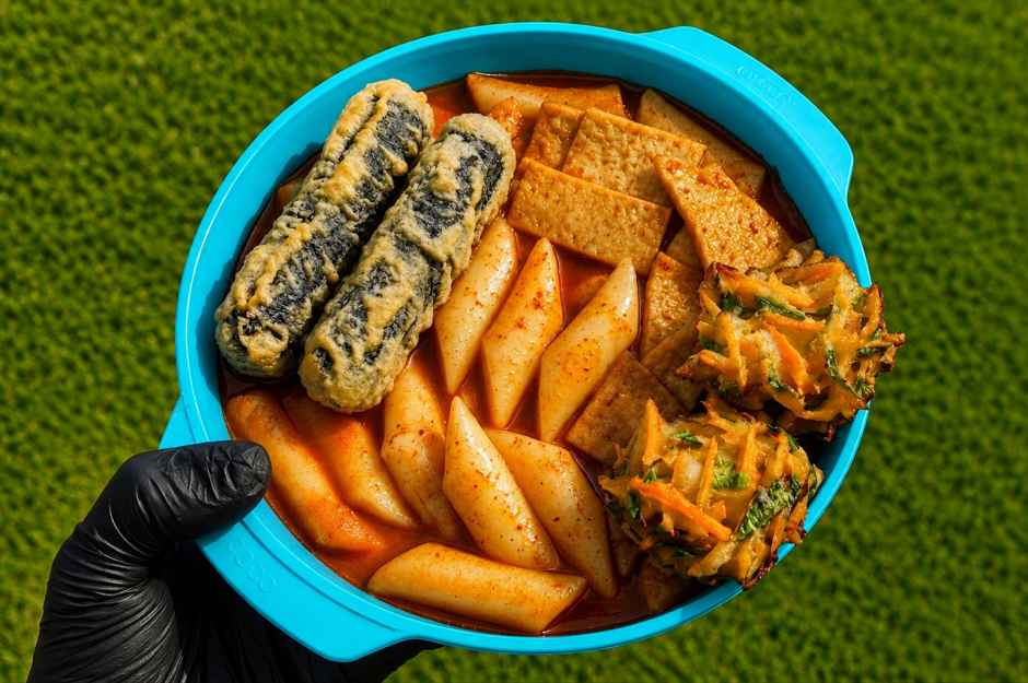 떡볶이 튀김