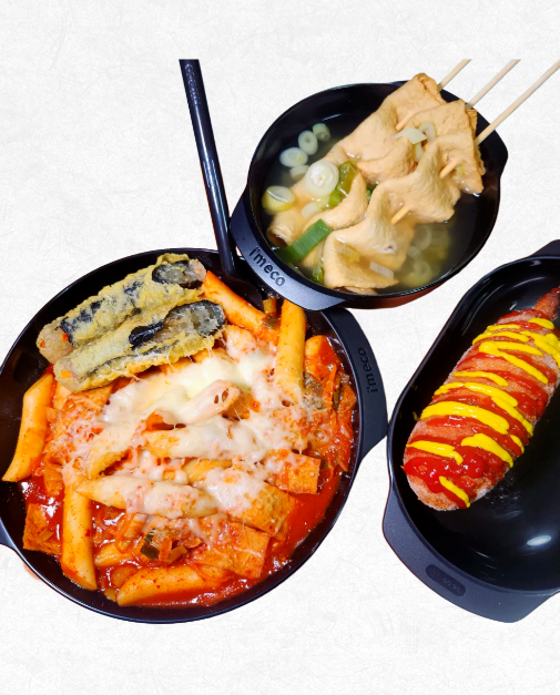 저스트세트(왕김말이튀김&떡볶이,부산어묵3ea,옛날핫도그)