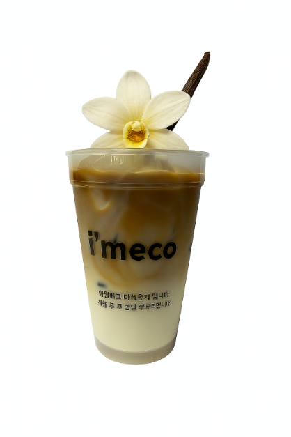 아이스 바닐라 라떼