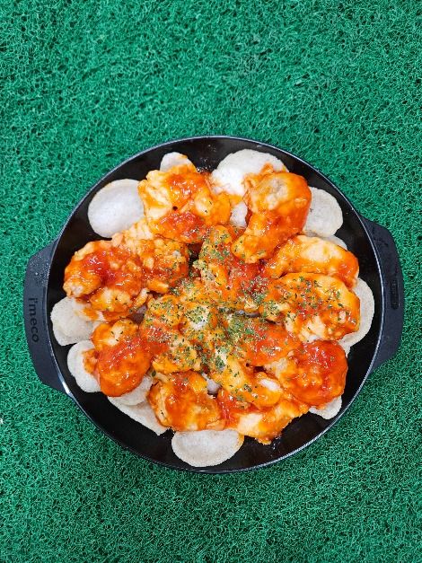 양념새우강정