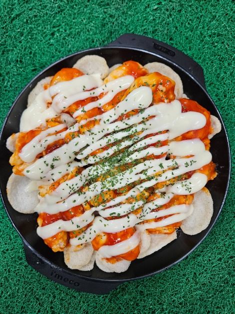 크림치즈양념새우