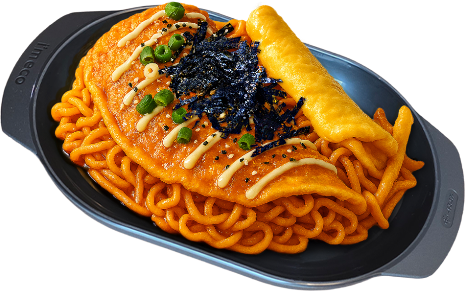 불닭 치즈 소시지 오믈렛