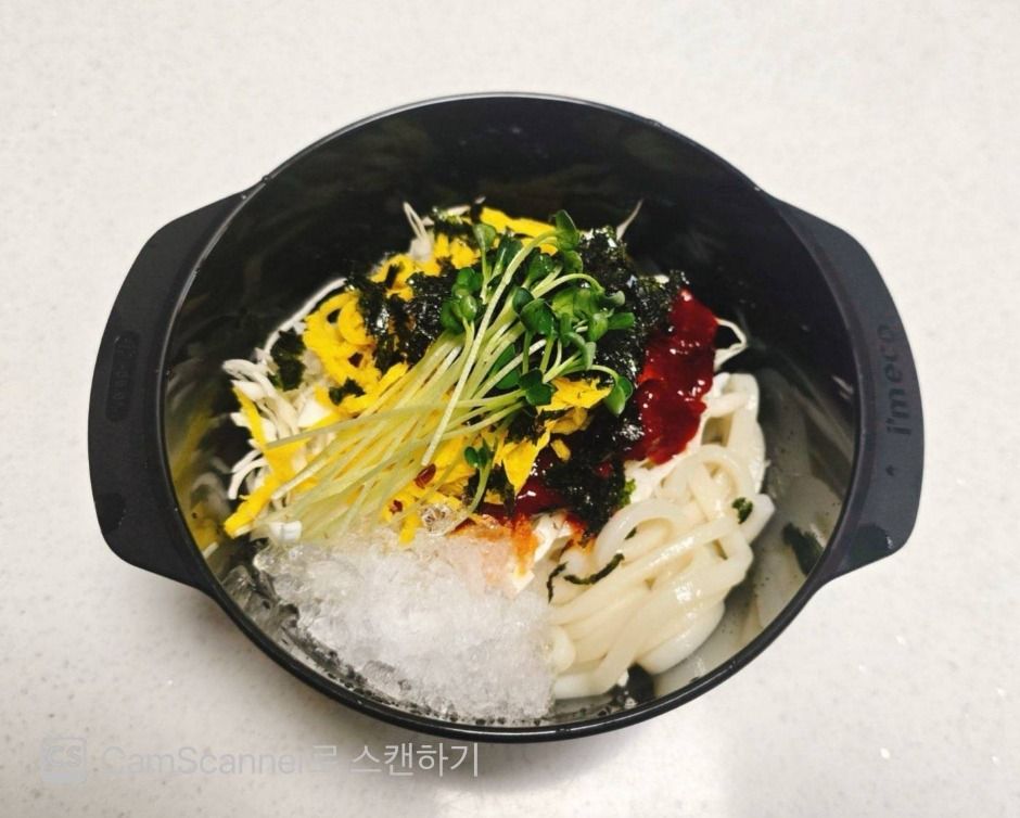 매콤 냉우동