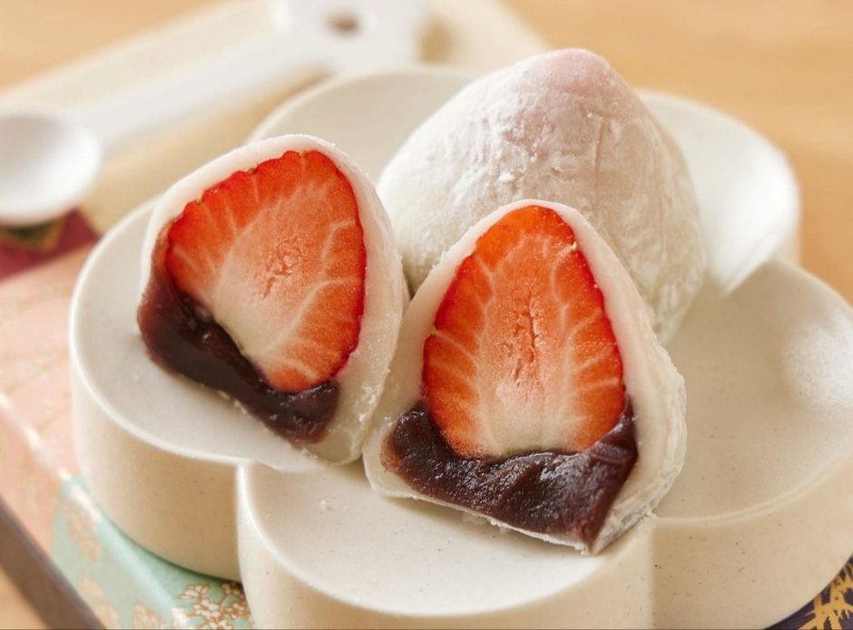 딸기크림치즈모찌