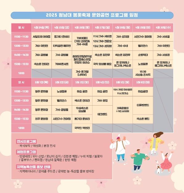  2025 청남대 봄꽃축제 영춘제 7