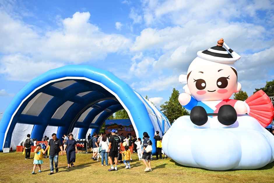안성맞춤 남사당 바우덕이축제 포스터 · 경기 축제