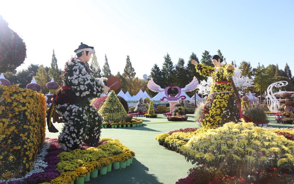익산천만송이 국화축제 참고 이미지 3