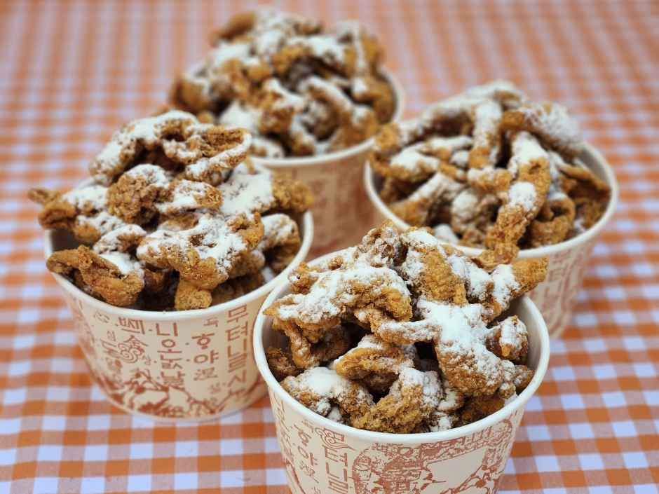 닭껍질튀김 (중)