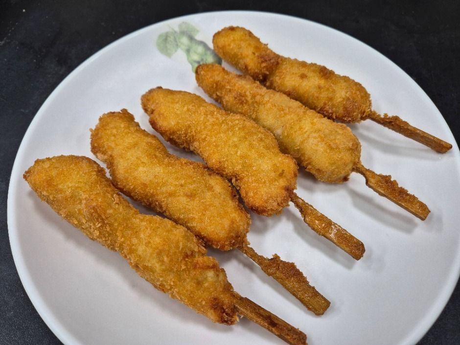 후라이드 치킨꼬치