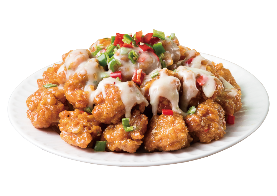 크런치맵슐랭순살치킨 + 감자튀김