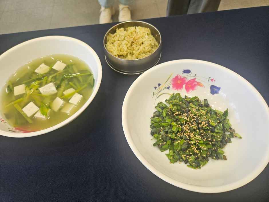 녹차다슬기 비빔밥