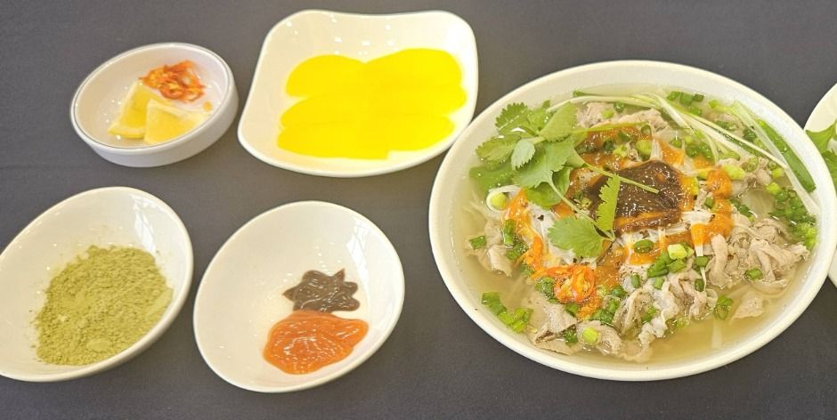 쇠고기녹차쌀국수