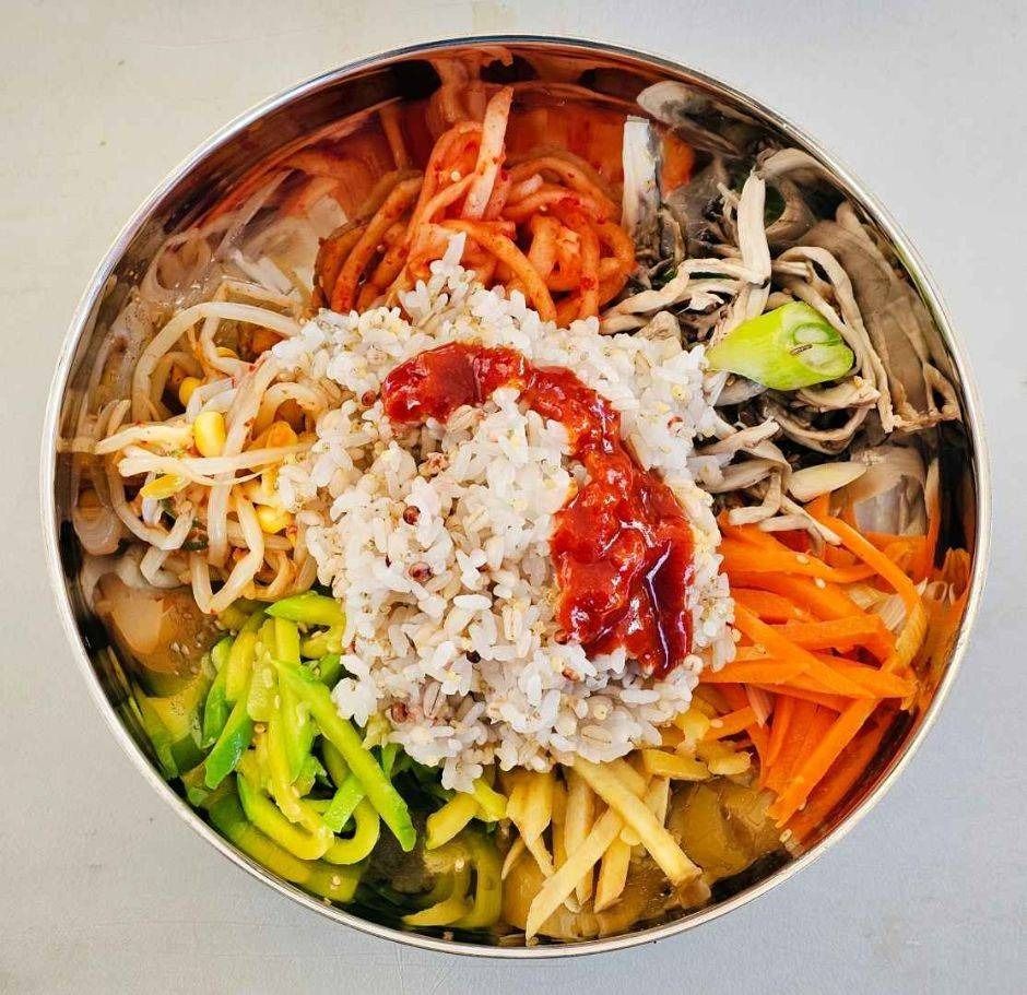 가마솥 여주쌀 비빔밥